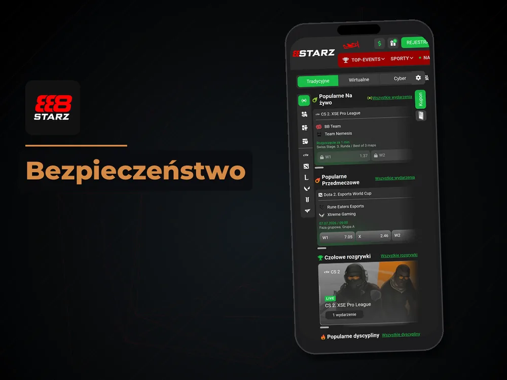 888starz - Bezpieczeństwo