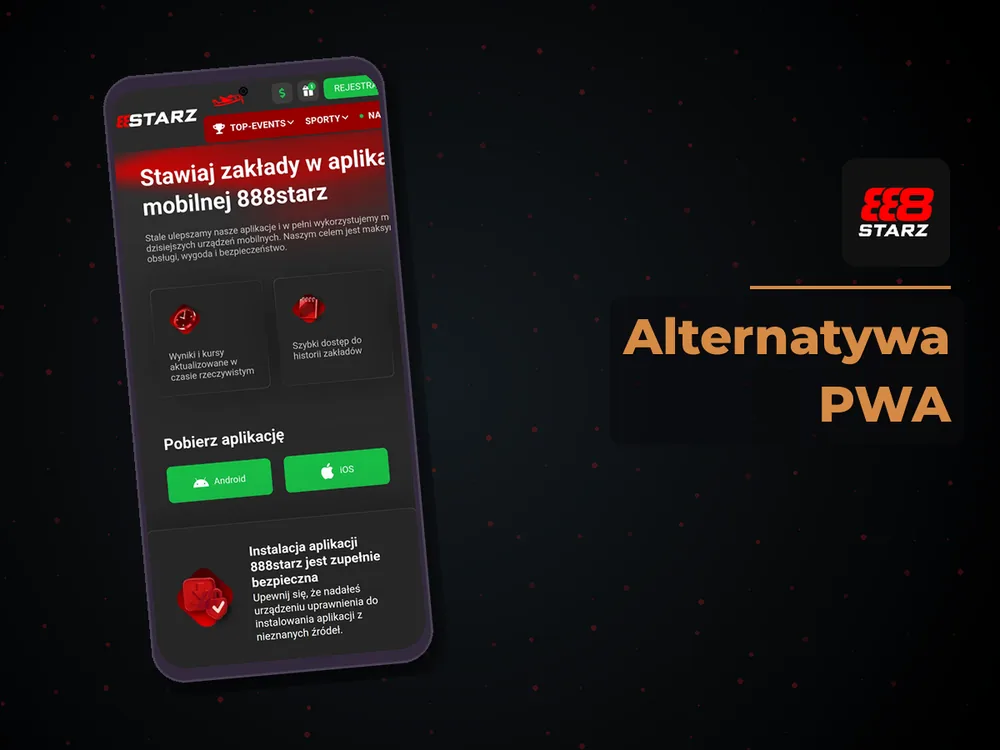 888starz - Alternatywa PWA