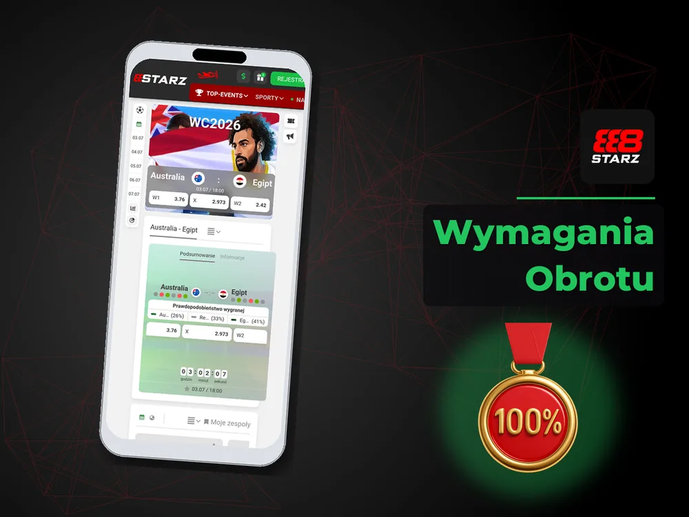 888starz - Wymagania Obrotu